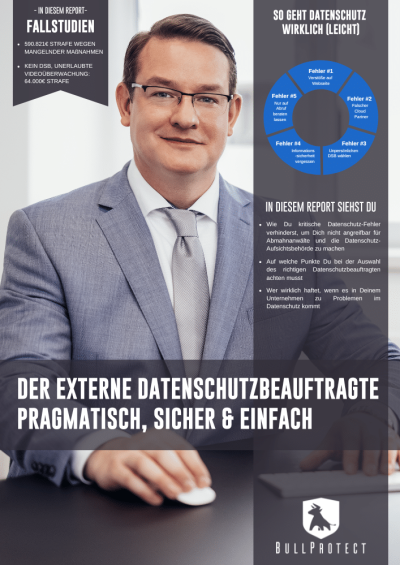 Externer Datenschutzbeauftragter Pragmatisch, sicher & einfach V3.0